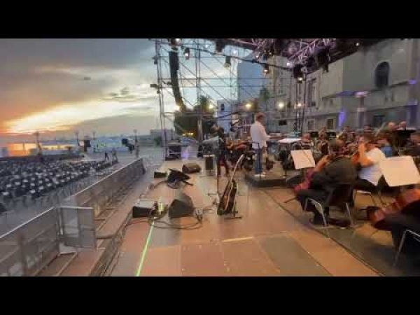 Edoardo Bennato - Prove concerto di Taranto 5 settembre
