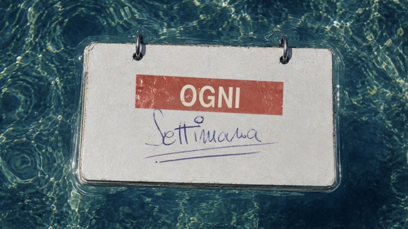 OGNI SETTIMANA nuogo singolo